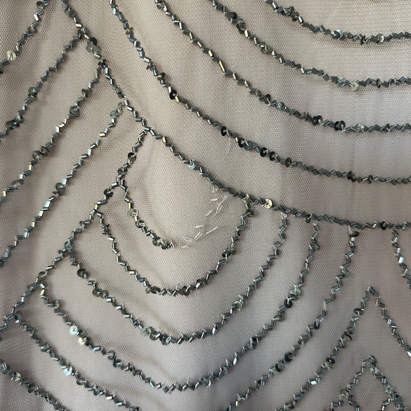 Adrianna Papell Beaded Blouson Dress - Picture 11 of 11